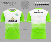CELTIC GREEN WHITE  #2740