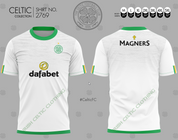 CELTIC WHITE AND GREEN #2769