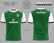 CELTIC GREEN WHITE  #2801