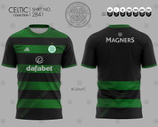 CELTIC BLACK GREEN #2841