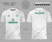 CELTIC TRI WHITE #2860