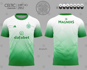 CELTIC TRI FADE WHITE #2862