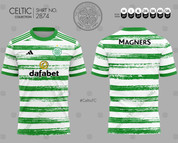 CELTIC HOME ART GREEN WHITE #2874