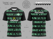 CELTIC ABSTRACT BLACK #2877