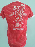 RED LIVERPOOL 125 YEARS JERSEY EMBROIDERED BADGE