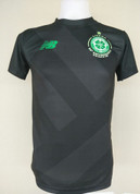 black new training top embroidered badges #89