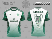 WHITE AND GREEN CELTIC LISBOA #3262