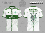 WHITE AND GREEN CELTIC LISBOA #3263