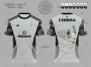 BLACK AND GRAY CELTIC LISBOA #3266