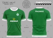 CELTIC 2 STRIPES GREEN #3272