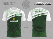 CELTIC MAORI4 GREEN WHITE #3277