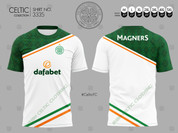 CELTIC IRISH LINE WHITE #3335