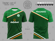 CELTIC IRISH LINE GREEN #3336