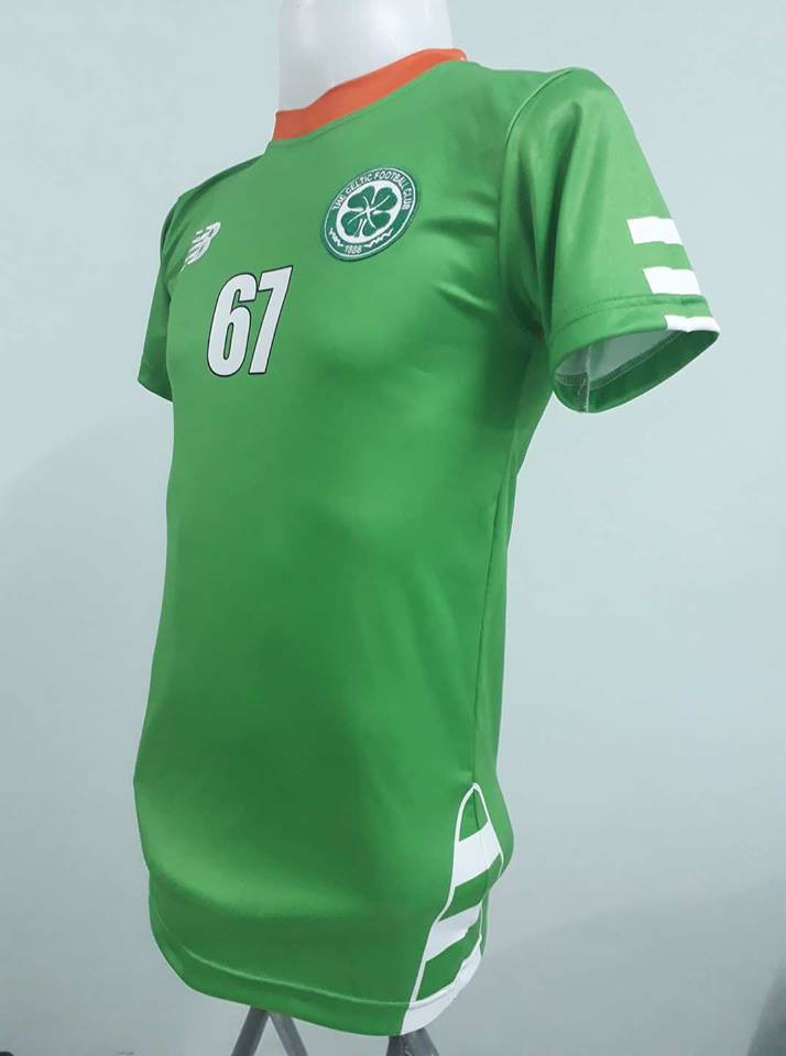 GREEN CELTIC JERSEY #98 - irish and celtic clothing