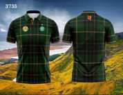 green scotland celtic tartan #3735