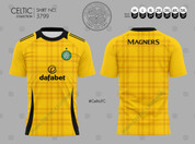 CELTIC YELLOW TARTAN #3799
