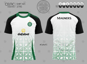 CELTIC BLACK  WHITE #3795