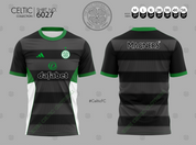  CELTIC BLACK AND GREY 6027