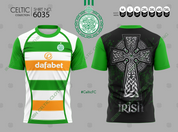 CELTIC TRI COLOR IRISH CROSS 6035