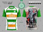   CELTIC TRI COLOR PALESTINE BORN AND BRED WEST BANK 6037