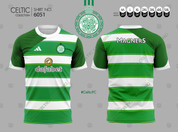  HOOPS WHITE GREEN CELTIC 6051