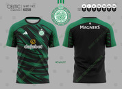 GREEN BLACK  CELTIC 6058