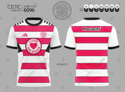 CELTIC LADYS PINK I LOVE THE BHOYS 6096