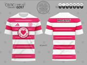 CELTIC LADYS PINK I LOVE THE BHOYS 6097