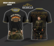  IRISH REBELS Michael collins with rifle 1916 RISING 4009