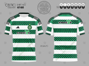 CELTIC HOME PALESTINE KNECAPJERSEY #6160