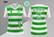 GREEN AND WHITE CELTIC LADY #6181 