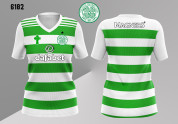 GREEN AND WHITE CELTIC LADY #6182 