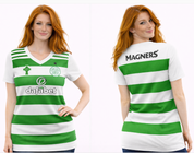 GREEN AND WHITE CELTIC LADY #6182 