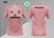 PINK AND BLACK  CELTIC LADY #6183