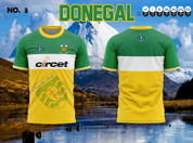 TRI COLOR GREEN SLEEVES DONEGAL JERSEY  #3