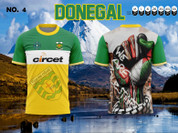 TRI COLOR FREE PALESTINE  JERSEY  #4
