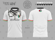 WHITE  PALESTINE SCARF  #6275
