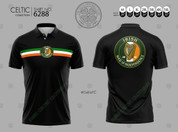 Black irish war of independence polo jersey #6288