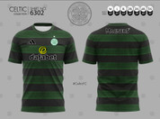 Celtic black and green #6302