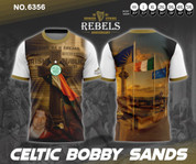 white Celtic bobby sands #6355