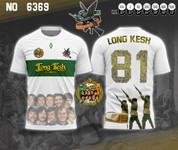    Rebels white long kesh  #6369