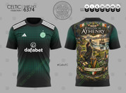 BLACK GREEN CELTIC FIELDS OF ATHENRY   #6374