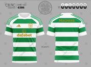CELTIC LISBOA 60TH ANNAVERSARY JRSEY  #6386