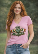   LADYS IRISH PINK CLADDAGH  #6405