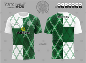 GREEN WHITE TARTAN    #6428