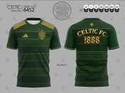 celtic green hoops #6452