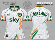 WHITE IRISH  FOOTBALL    #6481