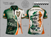 IRISH EIRE ABU JERSEY POLO #6491