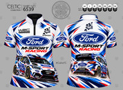 FORD MOTER SPORT WRC  ZIP  JERSEY   #6539
