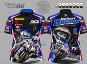 Copy of  ISLE OF MAN TT ROBERT DUNLOP  ZIP  JERSEY   #6535